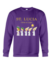 Load image into Gallery viewer, St Lucia Child Of Light God Jesus Christmas Gift Sweatshirt