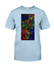 Load image into Gallery viewer, Hummingbird Cosmic Light Color Black T-Shirt Guys Tee