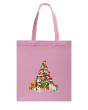 Load image into Gallery viewer, Jack Russell Christmas Gift For Christmas T-Shirt Basketweave Tote Bag