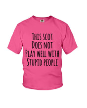 Load image into Gallery viewer, Funny T-Shirt For Scotland People Youth Tee