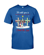 Load image into Gallery viewer, Savior Christ The Lord Gift For Christmas Gift T-Shirt Guys Tee