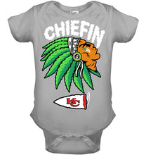 Load image into Gallery viewer, Chiefin Kansas City Chiefs Gift For Fans T-Shirt Baby Onesie