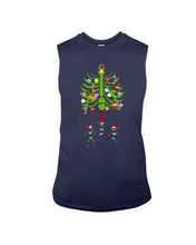 Load image into Gallery viewer, Merry Christmas Funny Dancing Skeleton Unisex Long Sleeve