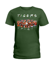 Load image into Gallery viewer, Clemson Tigers Ncaa Friends Font T-Shirt For Fans Ladies Tee