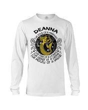 Load image into Gallery viewer, Deanna The Soul Of Mermaid Horoscope T-Shirt Unisex Long Sleeve