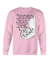 Load image into Gallery viewer, Elephant Cute Gift For Family Tee Sweatshirt