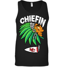 Load image into Gallery viewer, Chiefin Kansas City Chiefs Gift For Fans T-Shirt Unisex Tank Top