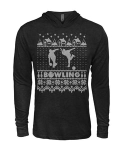 Bowling Christmas Ugly Hoodie