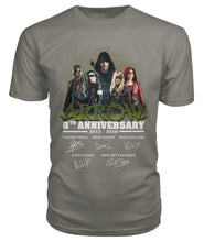 Load image into Gallery viewer, Arrow 8Th Anniversary Gift For Fans Black T-Shirt Guys Tee