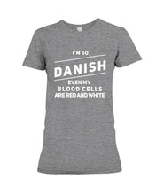 Load image into Gallery viewer, Danish Blood Denmark Lovers Ladies Tee