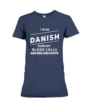 Load image into Gallery viewer, Danish Blood Denmark Lovers Ladies Tee