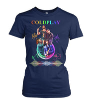 Load image into Gallery viewer, Coldplay Anniversary Great T-Shirt For Fans Ladies Tee