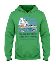 Load image into Gallery viewer, Country Road Golden Retriever Hoodie