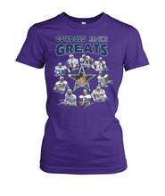Load image into Gallery viewer, Dallas Cowboys Greats Gift For Fan T-Shirt Ladies Tee