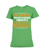 Load image into Gallery viewer, Redhead Morning Person December 25Th Christmas Gift Ladies Tee