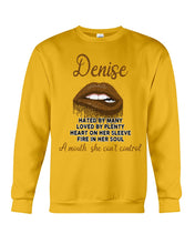Load image into Gallery viewer, Denise A Mouth She Can't Control Quote T-Shirt Sweatshirt