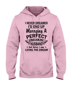 I Marry A Freaking Awesome Husband Gift For Wife T-Shirt Hoodie