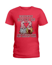 Load image into Gallery viewer, Gnome Lover Christmas Gift For Couple Tee Ladies Tee