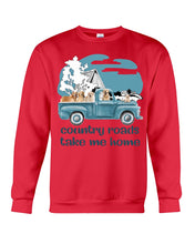 Load image into Gallery viewer, Country Road Golden Retriever Sweatshirt