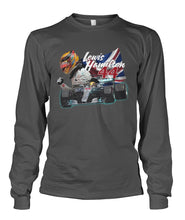 Load image into Gallery viewer, Lewis Hamilton 44 Formula 1 Champion 2019 Gift For Fans Unisex Long Sleeve