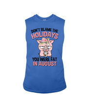 Load image into Gallery viewer, Funny Fat Pig Quote Custom T-Shirt For Friends Family Unisex Long Sleeve
