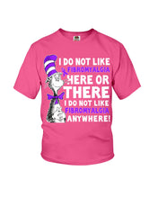 Load image into Gallery viewer, Fibromyalgia Anywhere Break Cancer Spirit T-Shirt Youth Tee