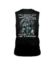 Load image into Gallery viewer, Throne 8 August Guy Special Space Horoscope T-Shirt Unisex Long Sleeve