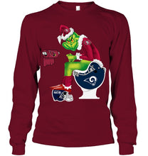 Load image into Gallery viewer, Funny Grinch San Francisco 49Ers Christmas Gift Tee Unisex Long Sleeve