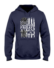 Load image into Gallery viewer, We Are Red Fridays Veteran Shirt Hoodie