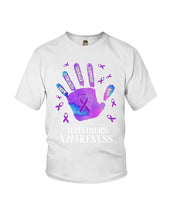 Load image into Gallery viewer, Alzheimers Awareness T-Shirt Youth Tee