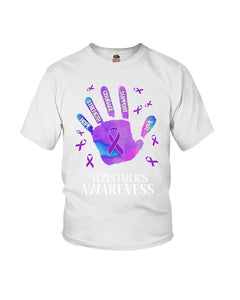 Alzheimers Awareness T-Shirt Youth Tee