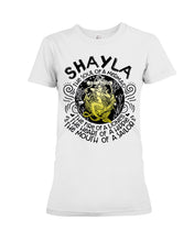 Load image into Gallery viewer, Shayla The Sould Of A Mermaid Horoscope T-Shirt Ladies Tee