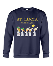 Load image into Gallery viewer, St Lucia Child Of Light God Jesus Christmas Gift Sweatshirt