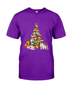 Jack Russell Christmas Gift For Christmas T-Shirt Guys Tee