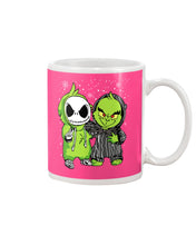 Load image into Gallery viewer, Cute Little Jack Skellington Grinch Best Friend Christmas Gift Shirt Mug