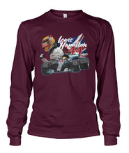 Load image into Gallery viewer, Lewis Hamilton 44 Formula 1 Champion 2019 Gift For Fans Unisex Long Sleeve