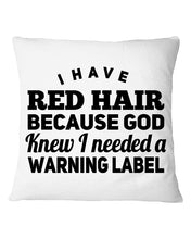 Load image into Gallery viewer, Great Gift For Redhead Grandma Pillow Cover
