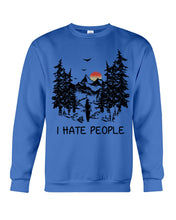Load image into Gallery viewer, I Hate People Printing T-Shirt Sweatshirt