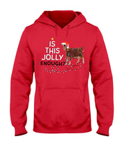 Load image into Gallery viewer, Jolly Cat Christmas Gift For Cat Lovers Hoodie
