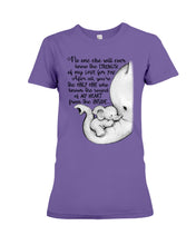Load image into Gallery viewer, Elephant Cute Gift For Family Tee Ladies Tee