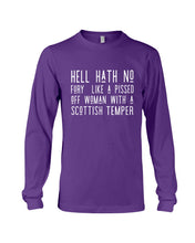 Load image into Gallery viewer, Scottish Woman Temper Scotland Lovers Unisex Long Sleeve