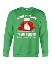 Load image into Gallery viewer, Wwii Veteran Gift For Veteran Dad Quote T-Shirt Sweatshirt