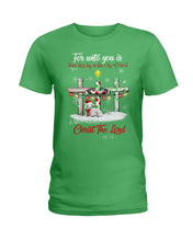 Load image into Gallery viewer, Savior Christ The Lord Gift For Christmas Gift T-Shirt Ladies Tee