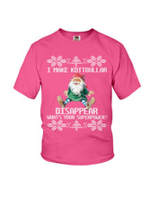 Load image into Gallery viewer, I Make Kottbullar Disappear Black T-Shirt Youth Tee