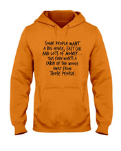 Load image into Gallery viewer, Finn Wants A Cabin In The Woods Away From Those People Hoodie