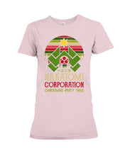 Load image into Gallery viewer, Christmas Nakatomi Corporation 1988 T-Shirt Ladies Tee