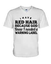 Load image into Gallery viewer, Great Gift For Redhead Grandma Guys V-Neck