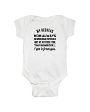 Load image into Gallery viewer, Redhead Morning Person December 25Th Christmas Gift Baby Onesie