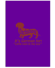 Load image into Gallery viewer, Dachshund German Shirt For Dachshunds Dog Lovers Vertical Poster