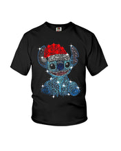Load image into Gallery viewer, Merry Christmas Stitch Gift For Fans T-Shirt Youth Tee